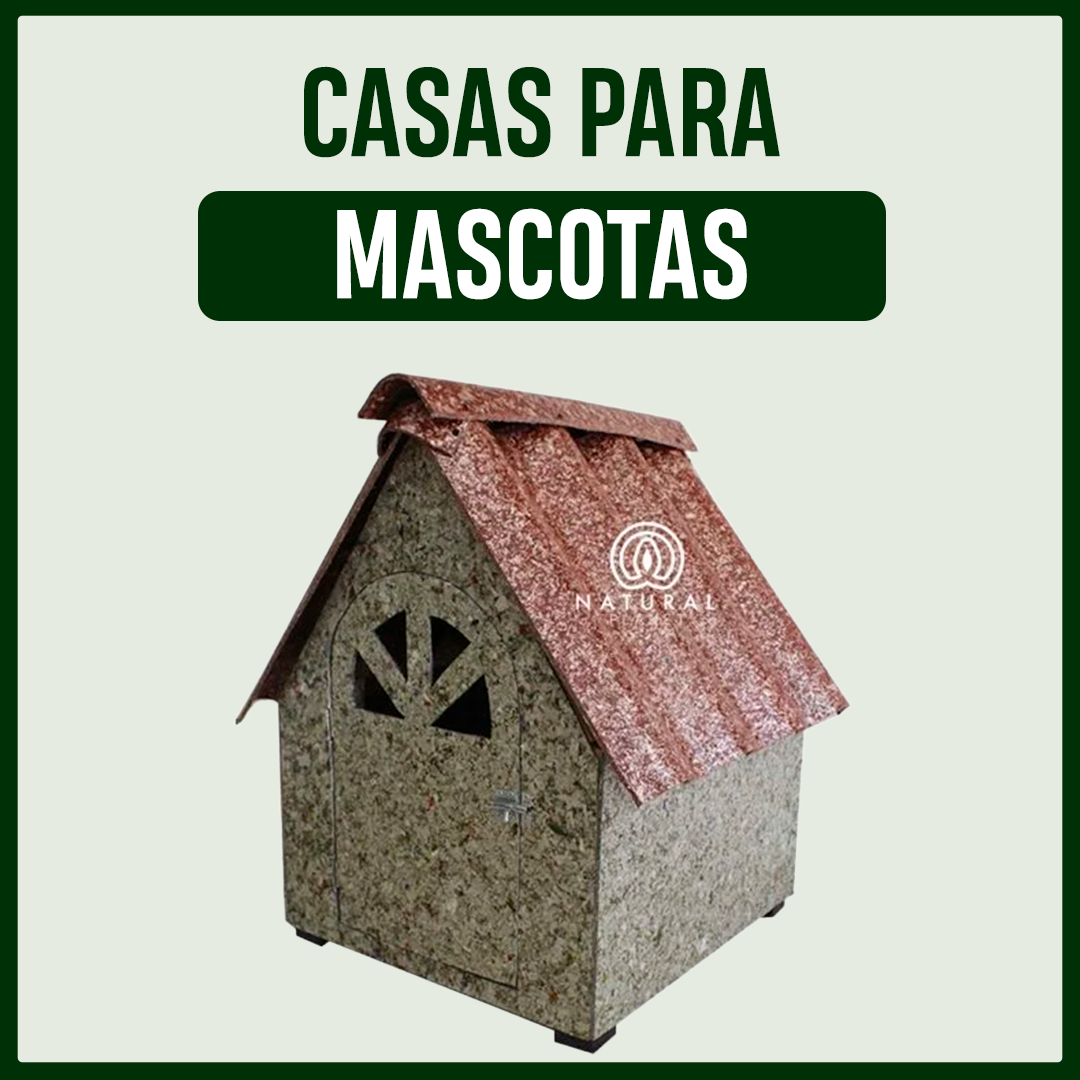 CASA PARA MASCOTA ECOLÓGICA DE ALTA DURACIÓN