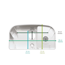 Lavabo ecológico, lavabo wso, lavabo para el deposito